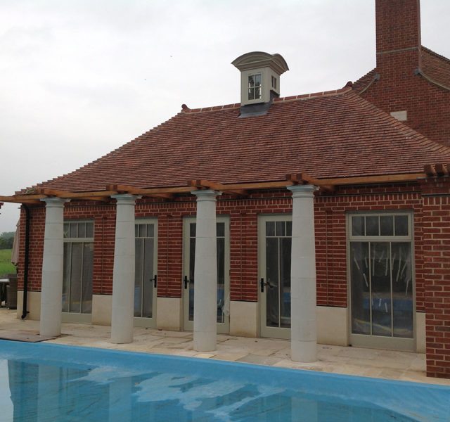 Pool pavilion